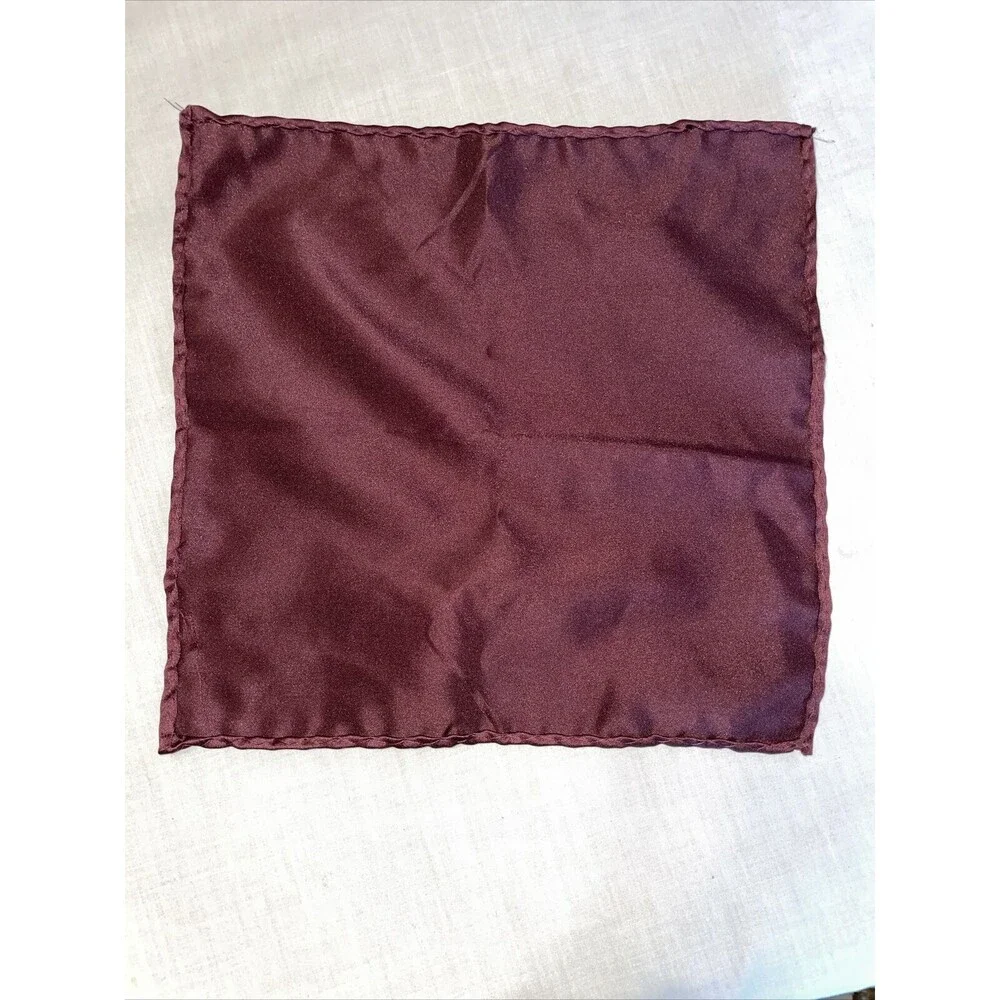 Brand Q Cummerbund Tie Handkerchief Men’s Model CB10-TT Raspberry For Tuxedo